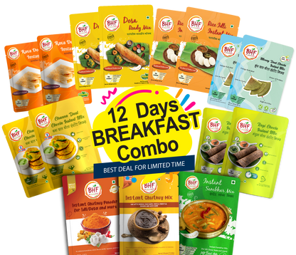 BHF Instant Breakfast Kit - 12 Day Pack (Total 3.4Kgs)