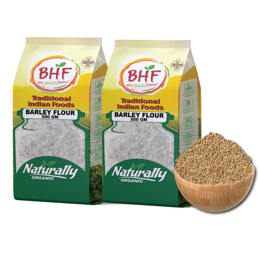 BHF Barley/Jaun Flour 1.0 Kgs I 100% Cleaned, Pure and Naturally Organic