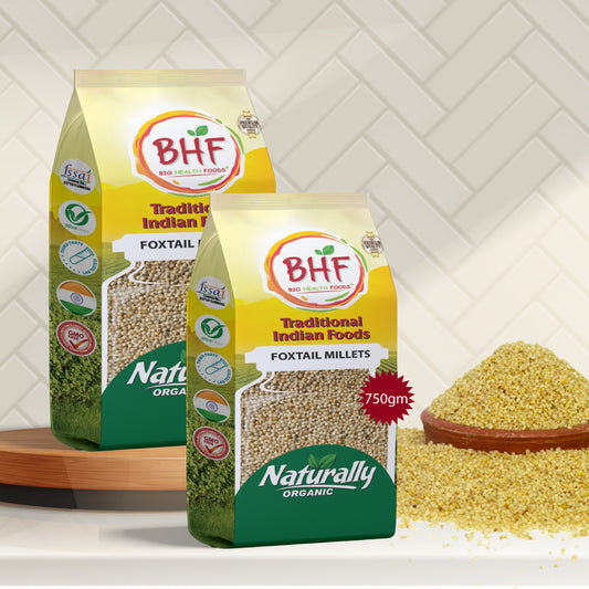 BHF Foxtail Millets 1.5 Kgs I 100% Naturally Organic