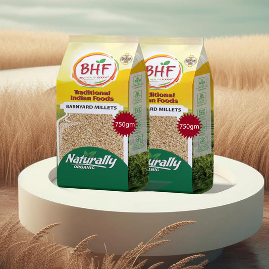 BHF Barnyard Millets 1.5 Kgs I 100% Pure and Naturally