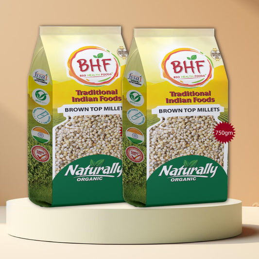 BHF Brown Top Millets 1.5 Kgs I 100% Naturally Organic